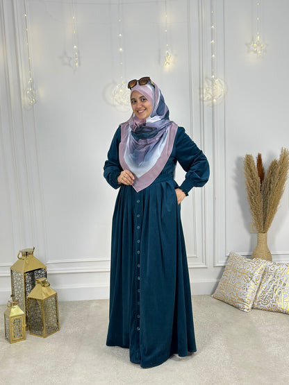 Zeina Buttons Dress - Genzary