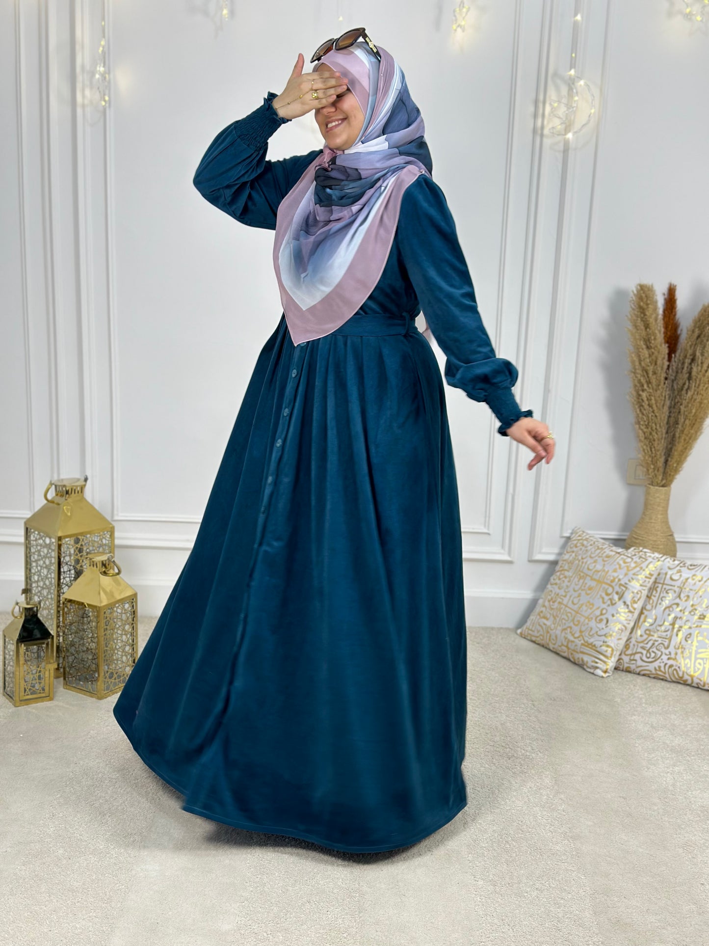 Zeina Buttons Dress - Genzary