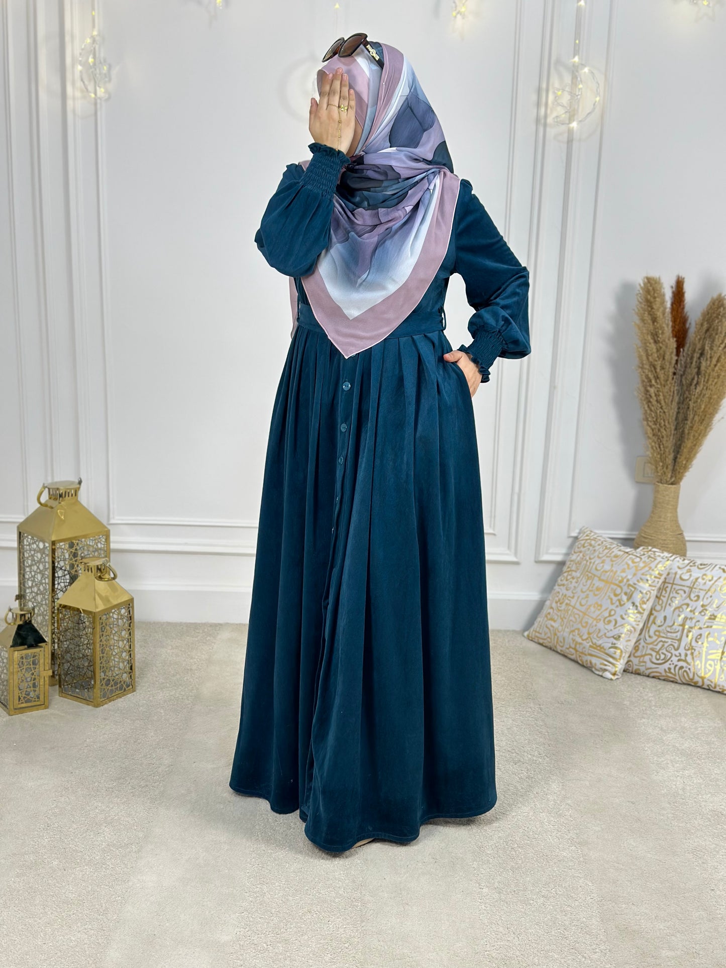 Zeina Buttons Dress - Genzary