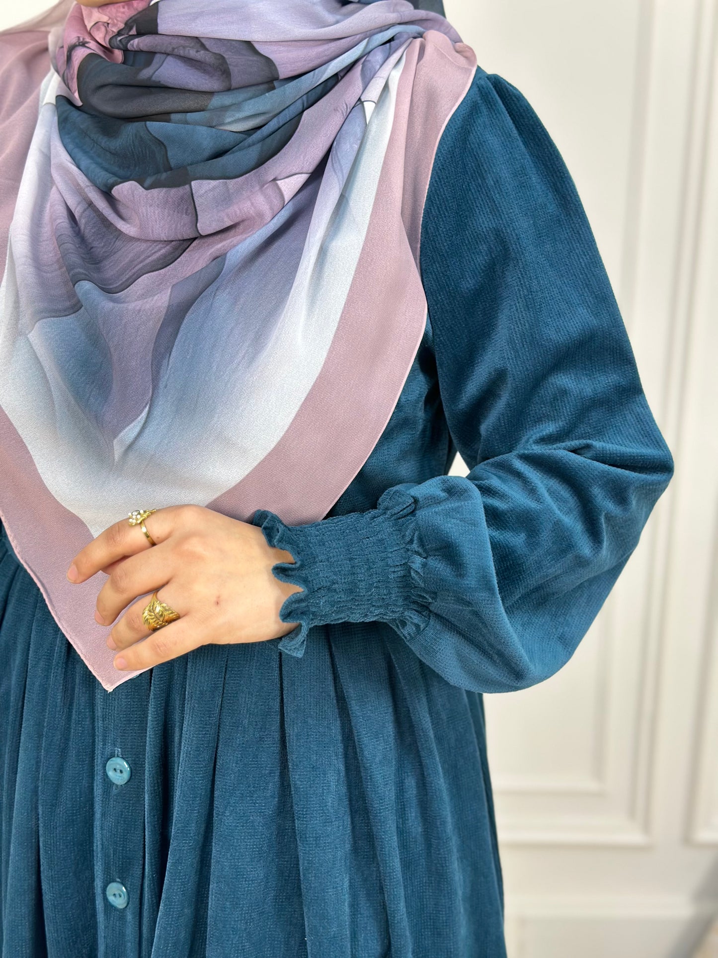 Zeina Buttons Dress - Genzary