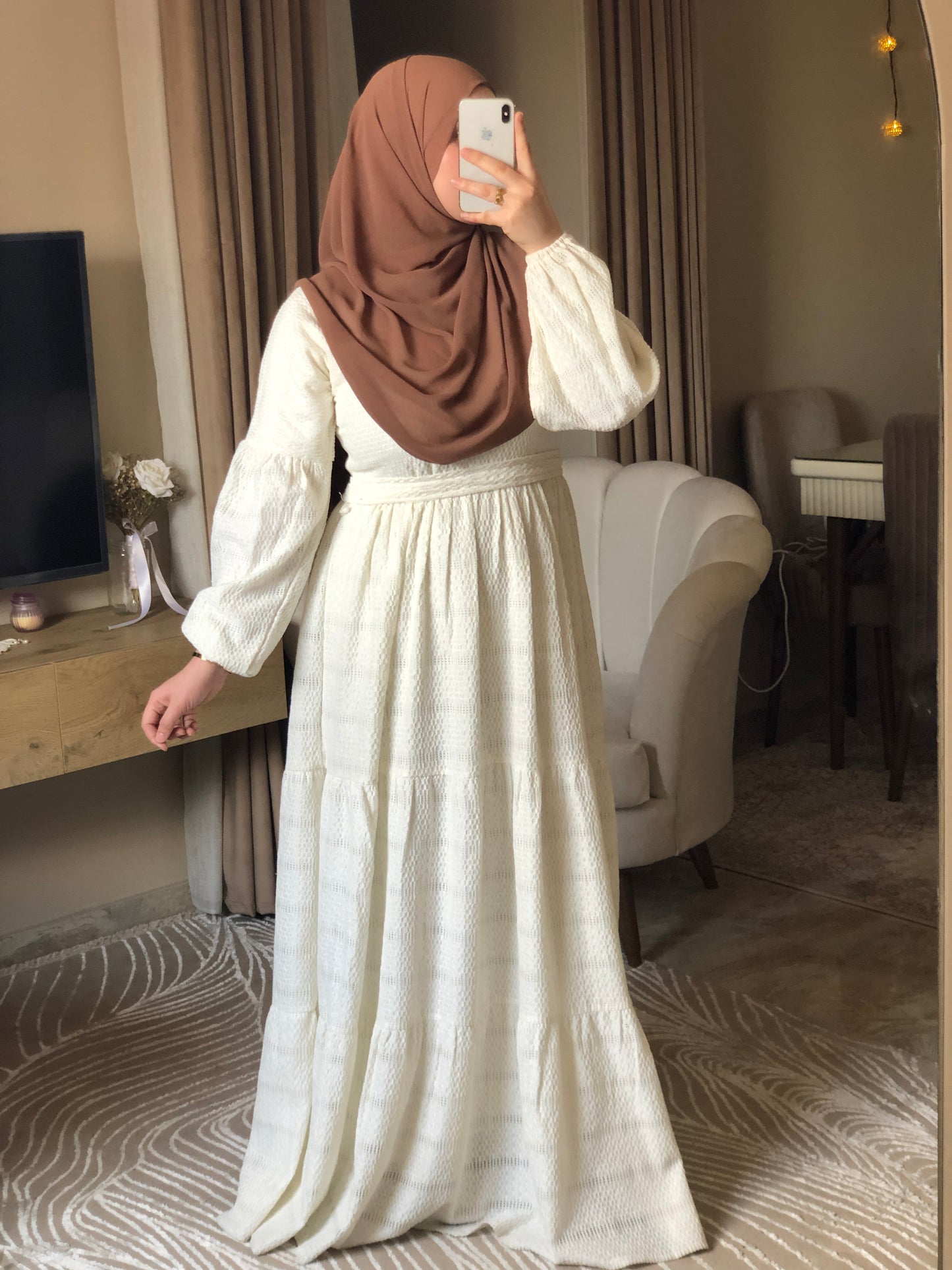 Sancy Dress Lined Cotton Lycra