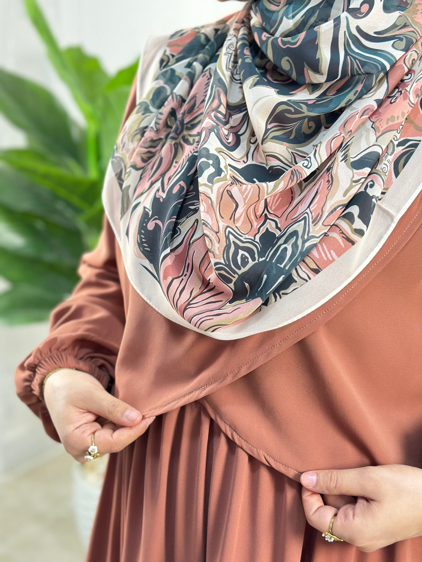 Ayan dress - Dark Orange