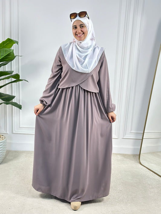 Ayan dress - Light Brown