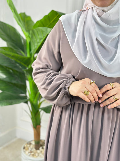 Ayan dress - Light Brown
