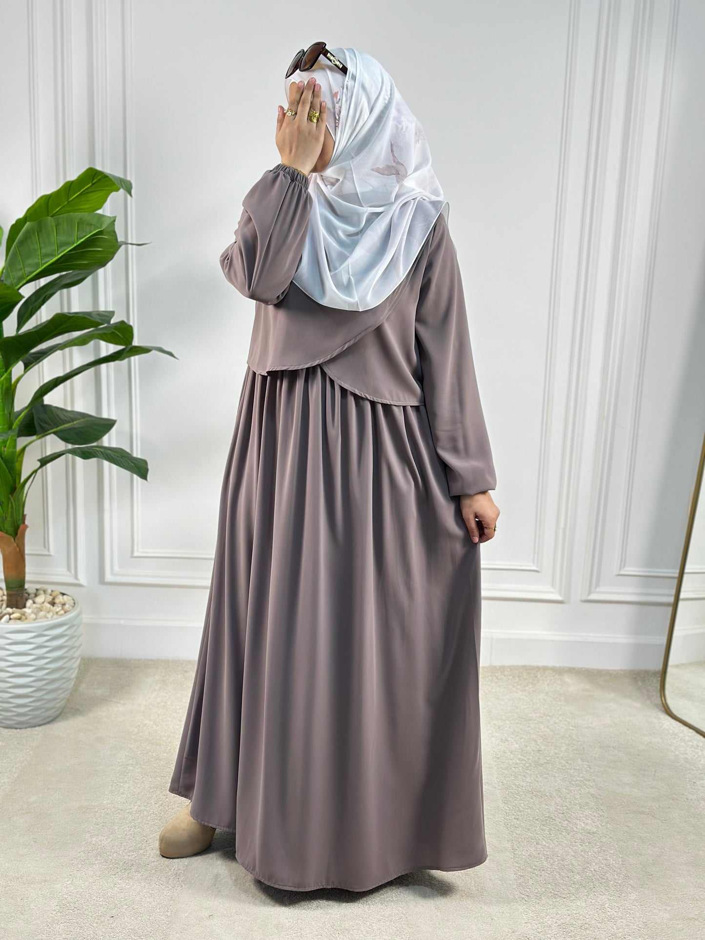 Ayan dress - Light Brown