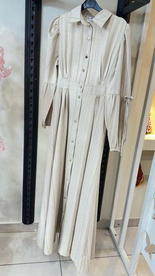 Ivy Rosaline Dress Light beige