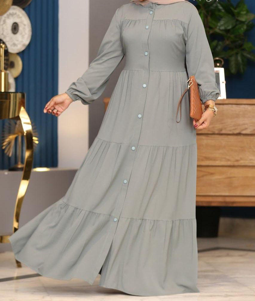 Jade Linen Dress
