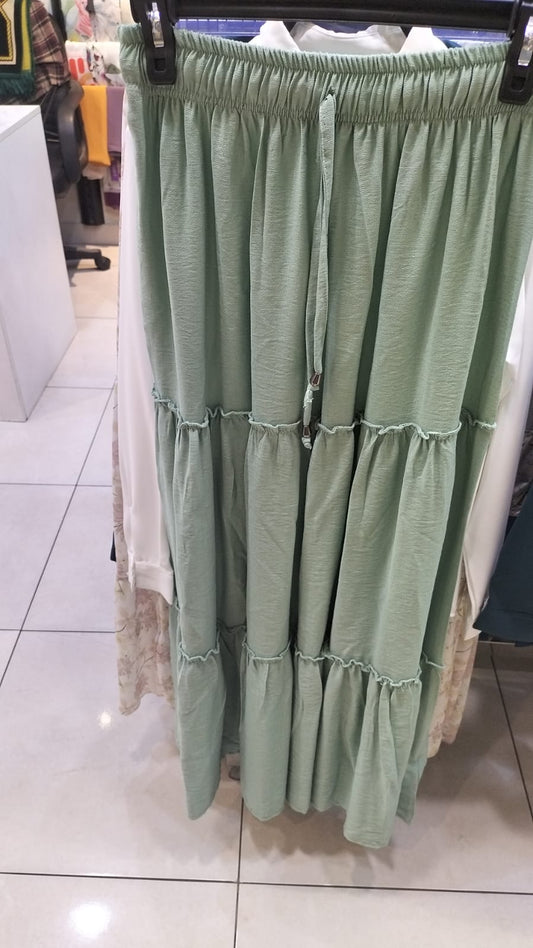 Skirt Linen Mint 25252