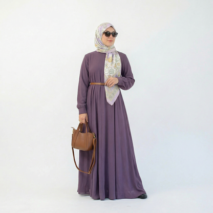 Luna dress-Purple