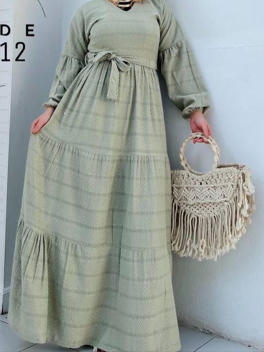 Sancy Dress_ Mint Lined Cotton Lycra