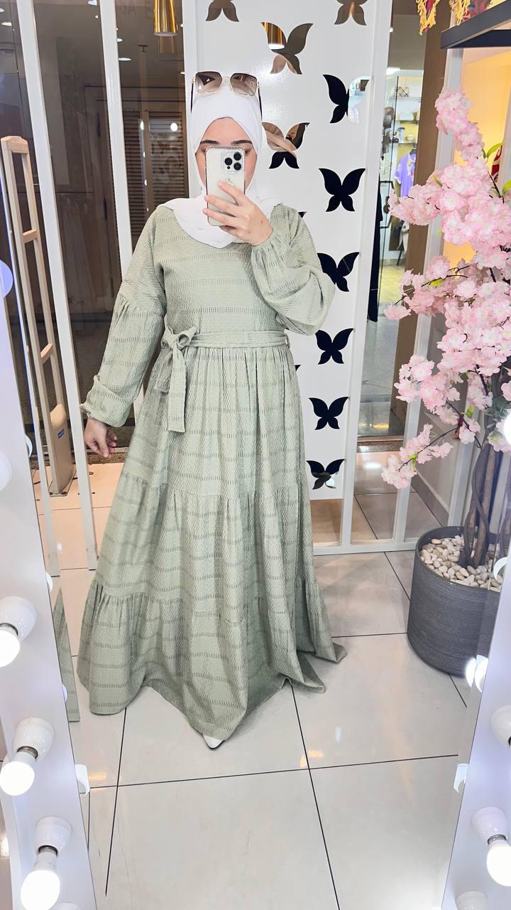 Sancy Dress_ Mint Lined Cotton Lycra