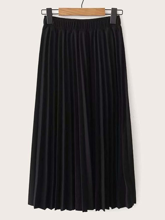Skirt Scuba Crepe Black 25367