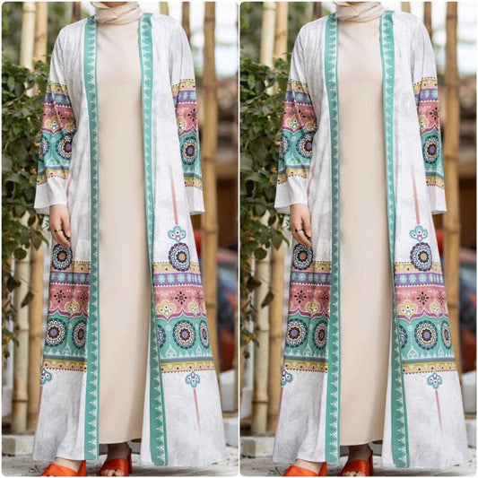 Cardigan Soft Cotton Green 25299