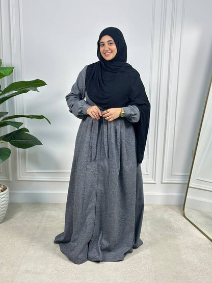 Lazord Wool Maxi Dress - Gray