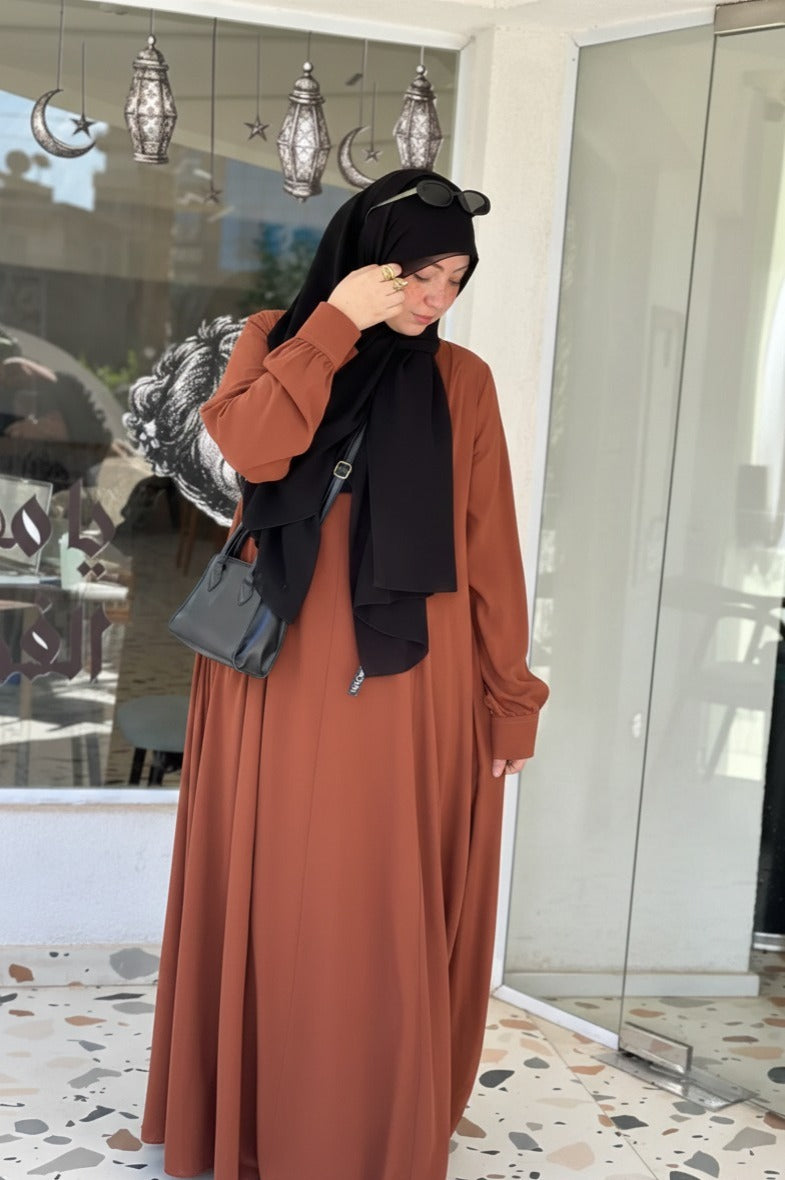 Luna dress - Dark Orange