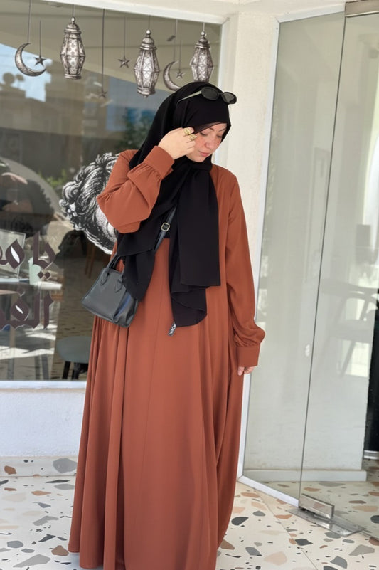 Luna dress - Dark Orange