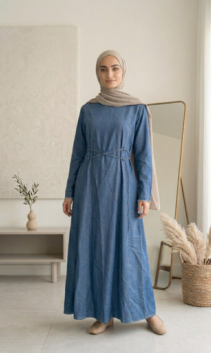 Lama Denim Dress