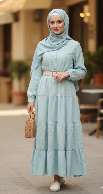 Jood dress -Mint