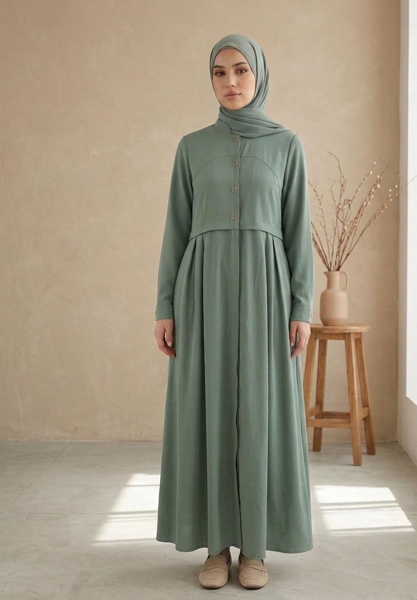 Malika Dress - Mint