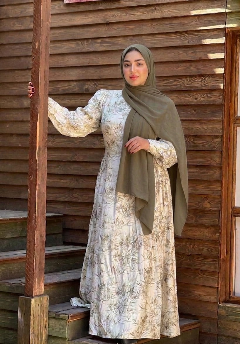 Nursel Dress - Olive
