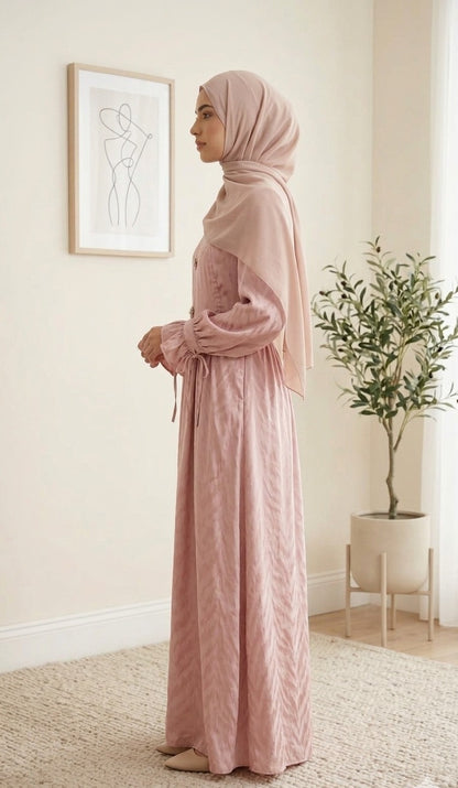 Moug Jacquard Dress-Cashmere