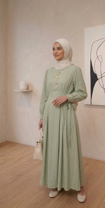 Ryana Dress-Mint
