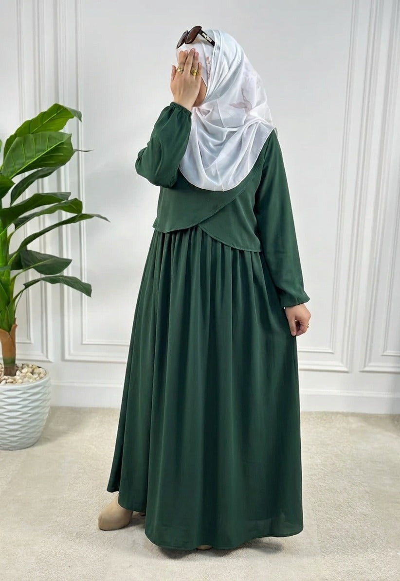 Ayan dress-olive