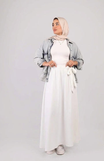 Scuba Skirt with Belt