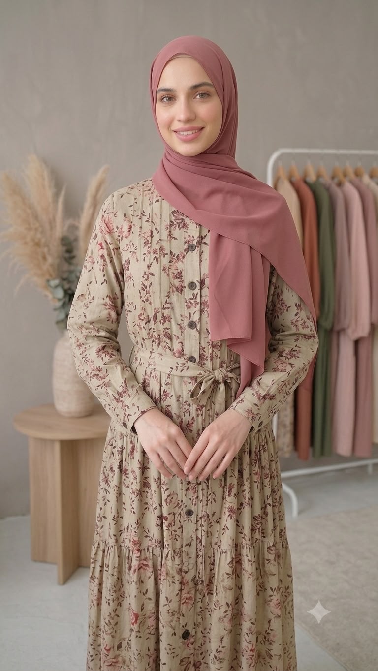 Elaf Floral Dress