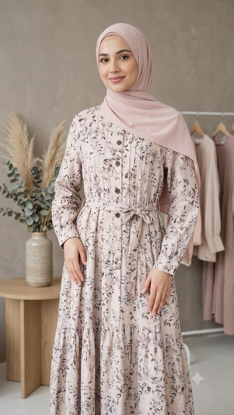 Elaf Floral Dress