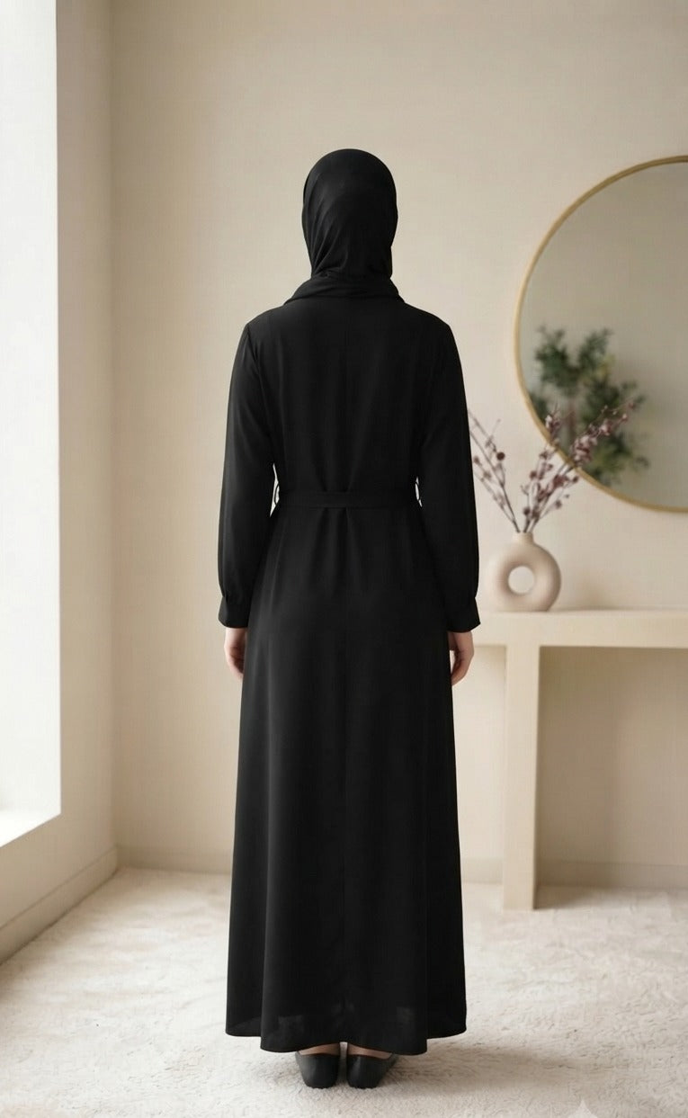 Hayat Crepe Abaya