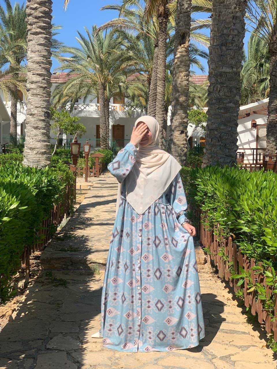 Cady Dress - Light Blue