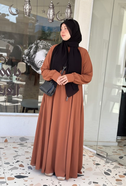 Luna dress - Dark Orange