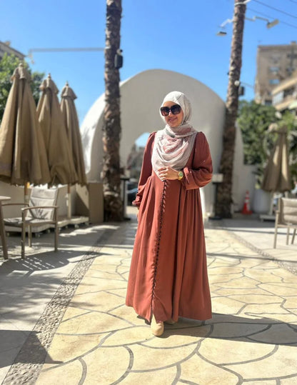 Dalila dress-Dark Orange