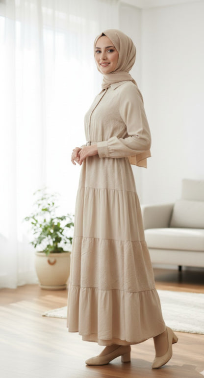 Jood dress -Begie