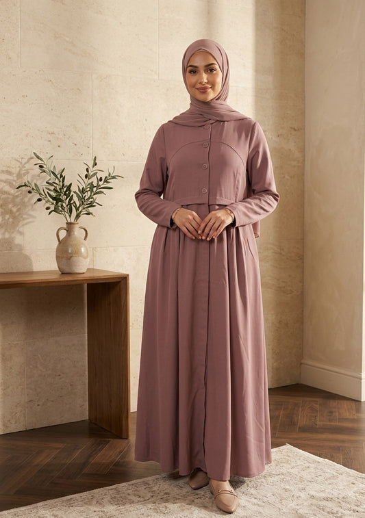 Malika Dress - Cashmere