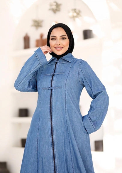 Light Indigo Jeans Dress