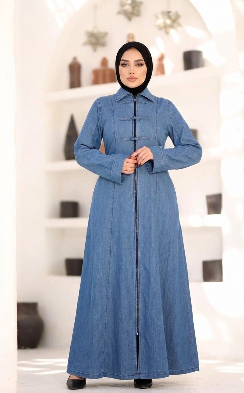 Light Indigo Jeans Dress