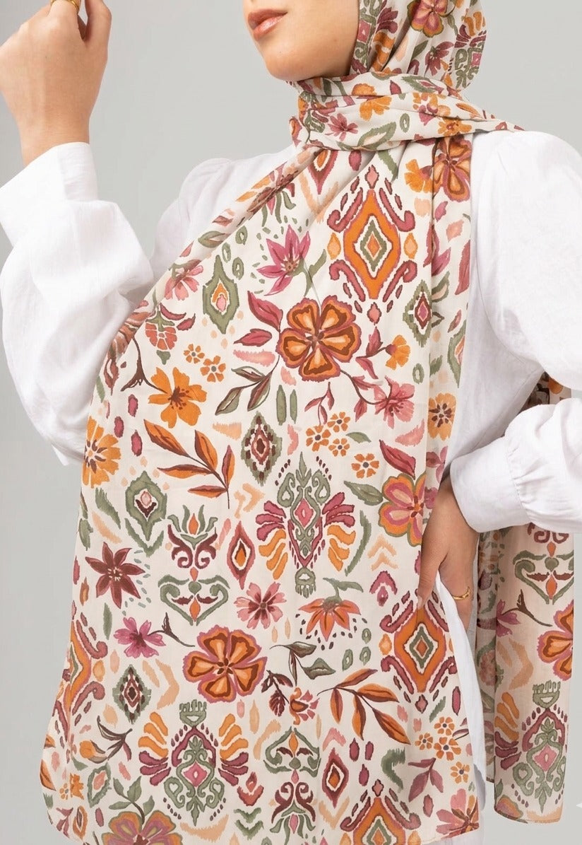 Printed Modal Scarf