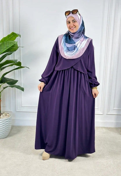 Ayan dress -Purple