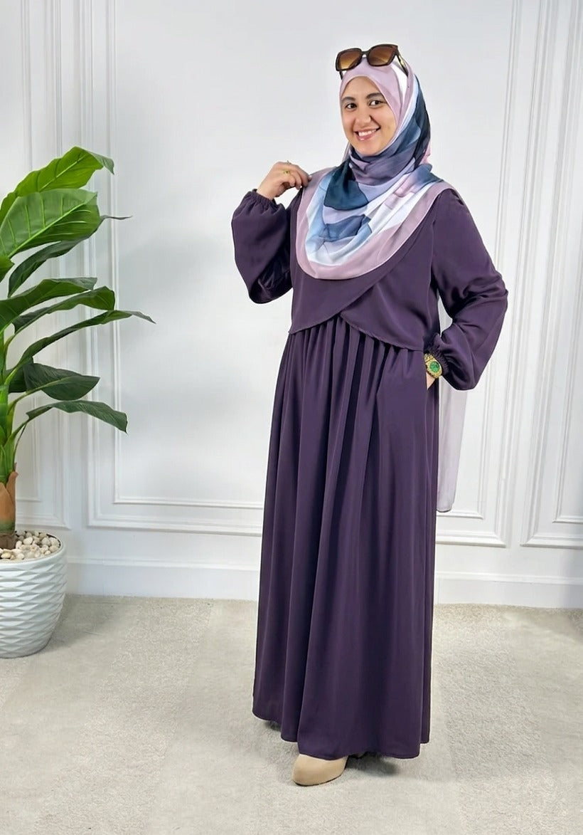 Ayan dress -Purple