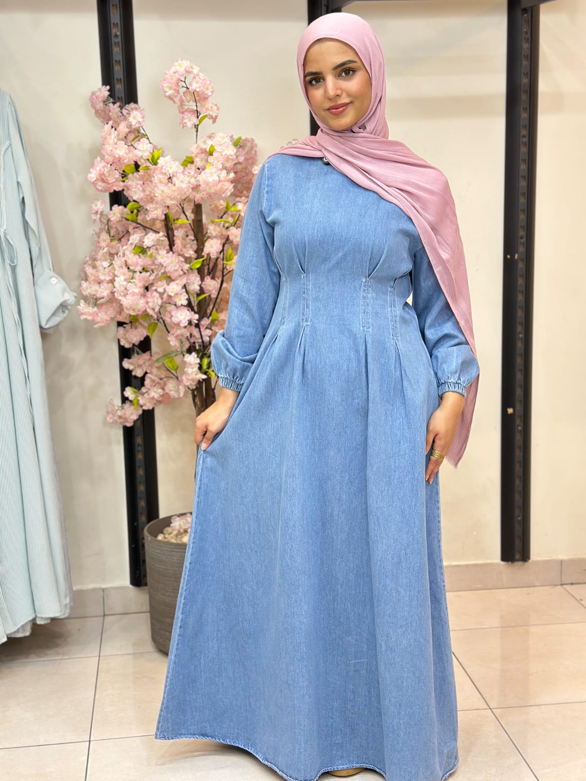 Lauren Two-Piece Denim Dress