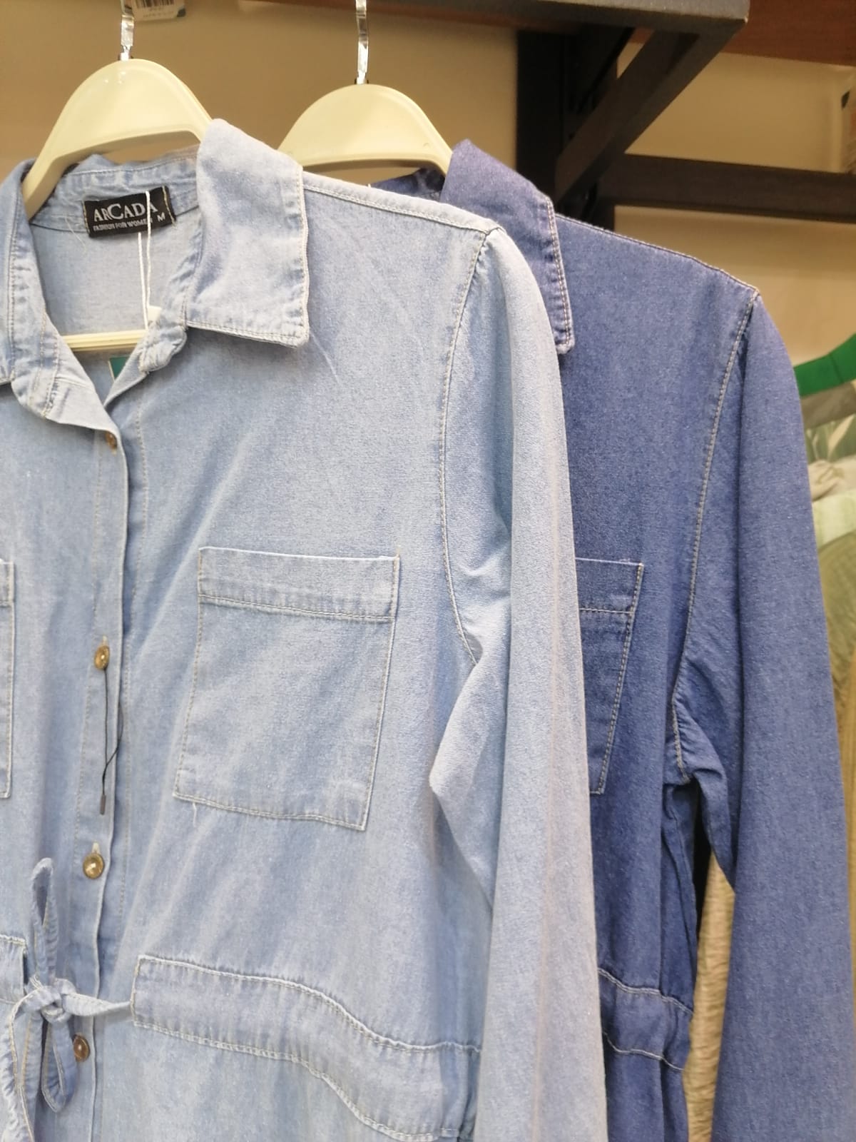 Sol Long  Denim Shirt