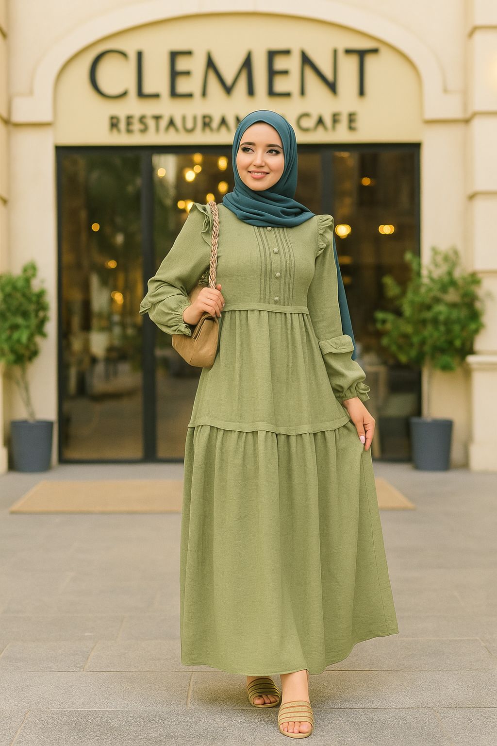Joory Iinen Dress
