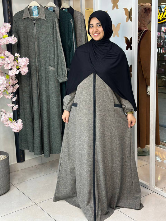 Durra Wool Dress -Mint