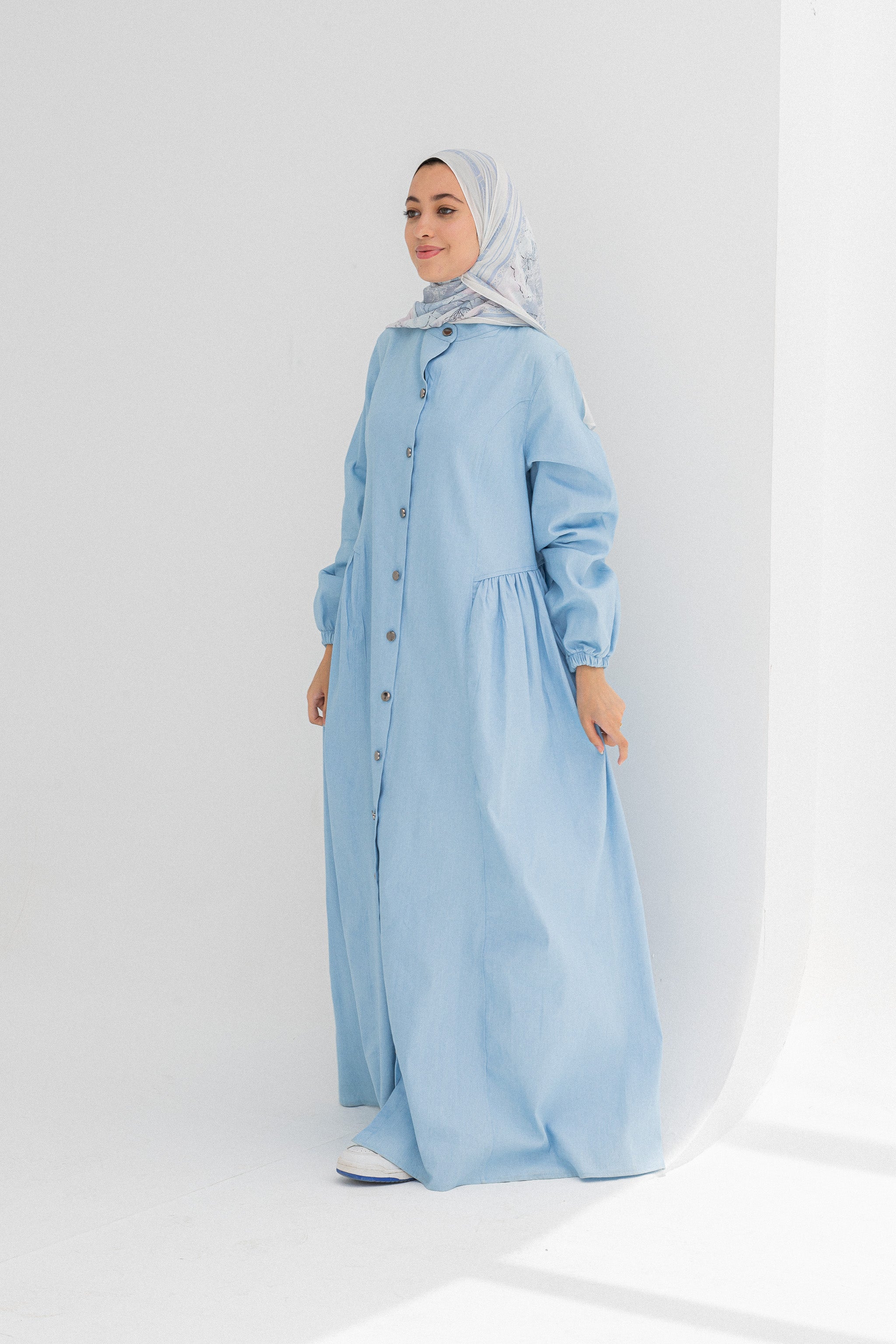Arwa Denim Dress