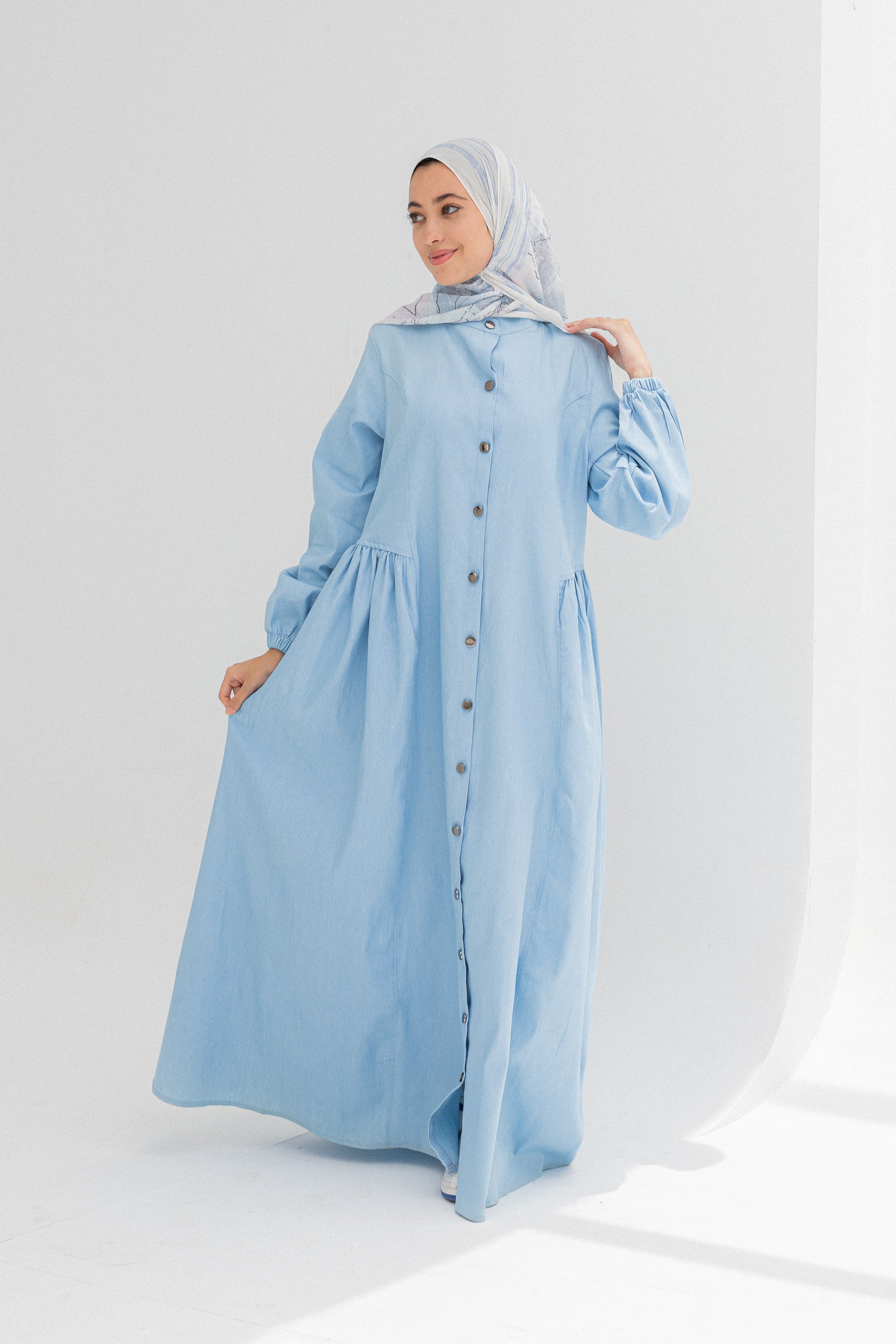 Arwa Denim Dress