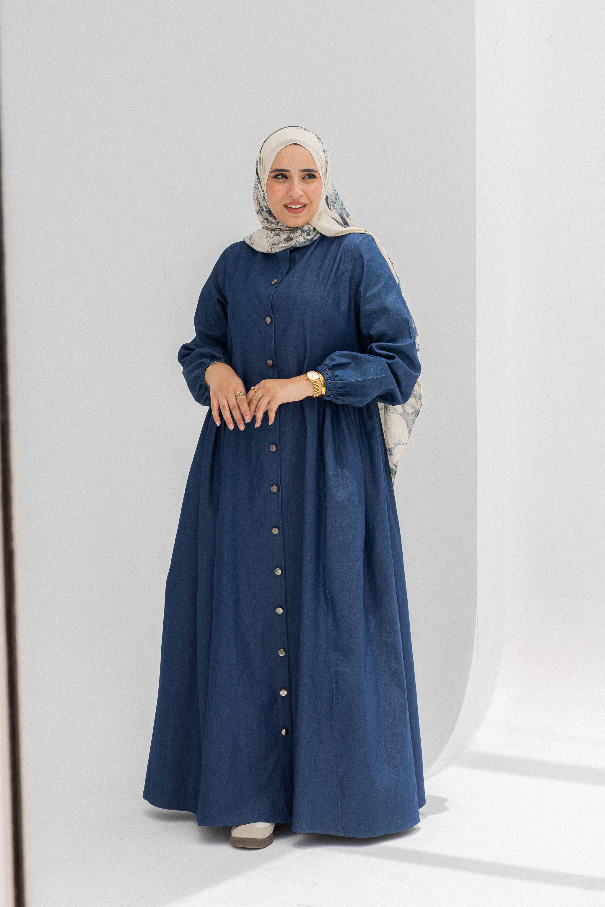 Arwa Denim Dress