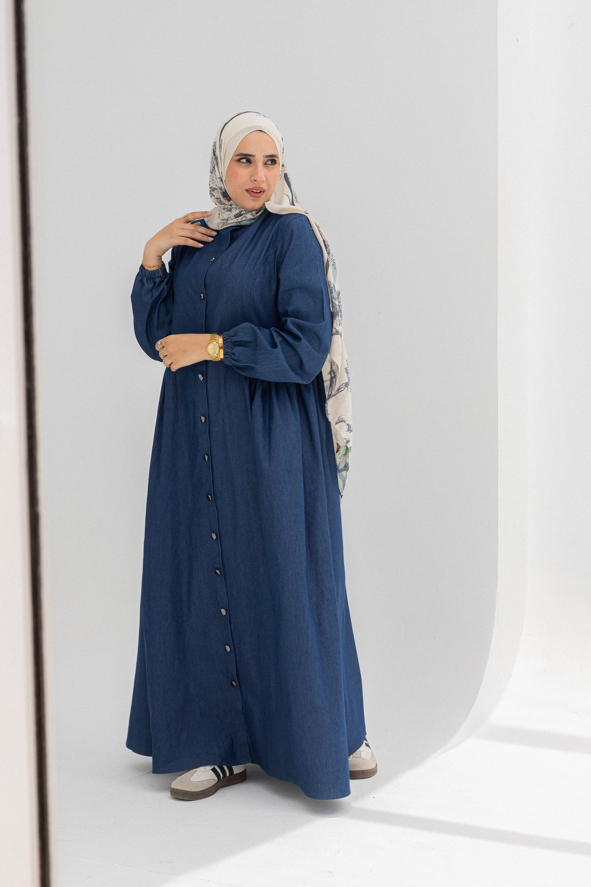 Arwa Denim Dress