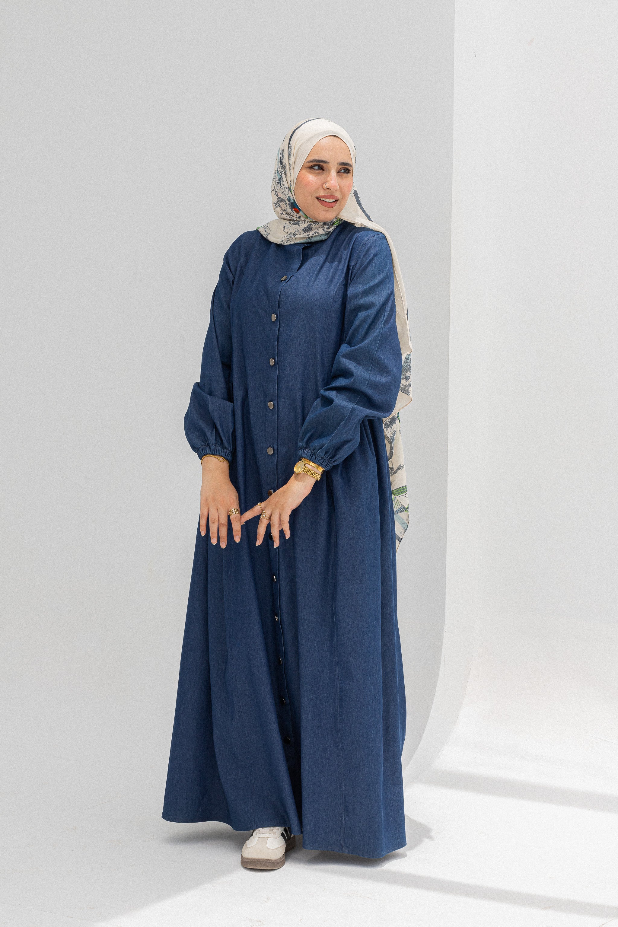 Arwa Denim Dress